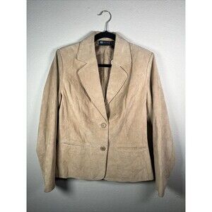 Vintage Genuine Leather tan Jacket #25